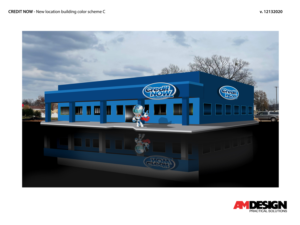 Commercial business building render for color option | Graphic Design by lnb...
