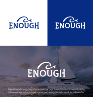 Boat name   “Enough” | Graphic Design by lnb...