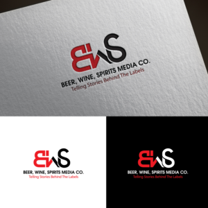 Beer * Wine * Spirits Media Co.  Star in between Beer-Wine and star in between Wine -Spirits | Logo Design by sankar999