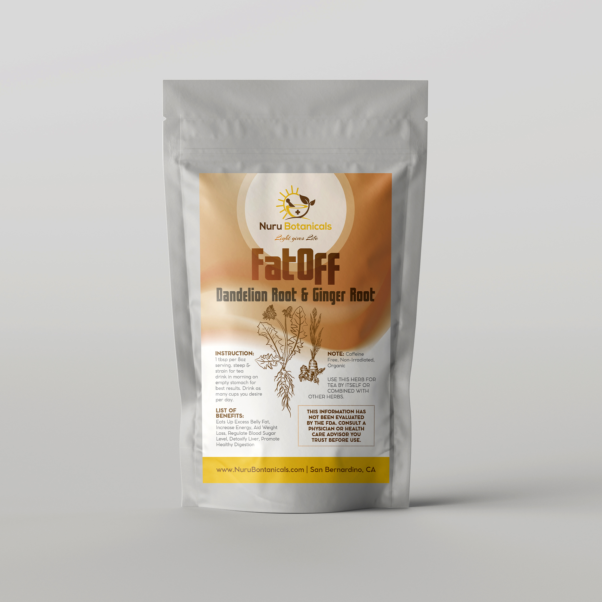 Design Étiquette par Emmanuel Creations pour Nuru Botanicals | Design #26069606