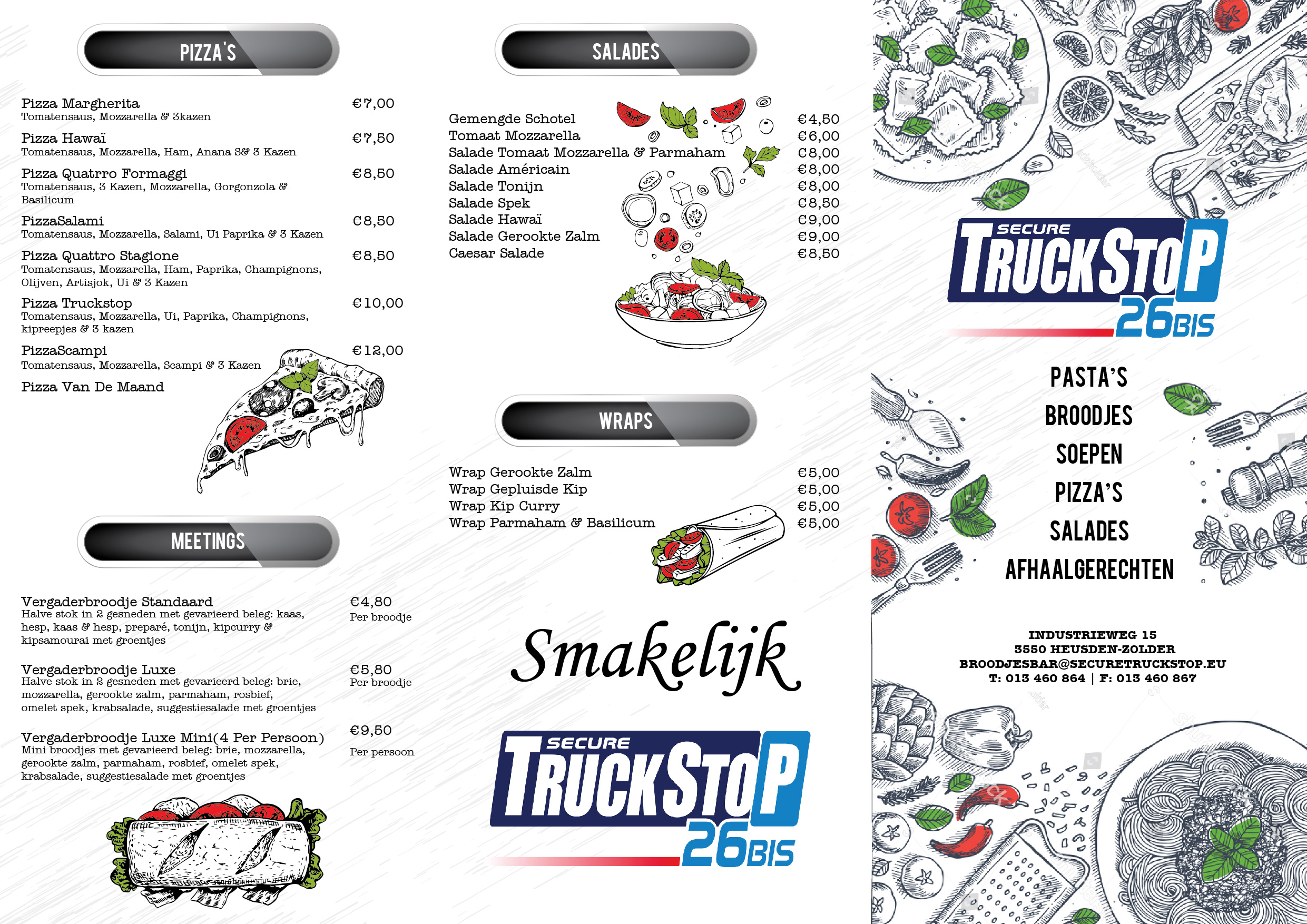 Flyer Design by MariaBayley for Truckstop 26Bis BV | Design #26075538