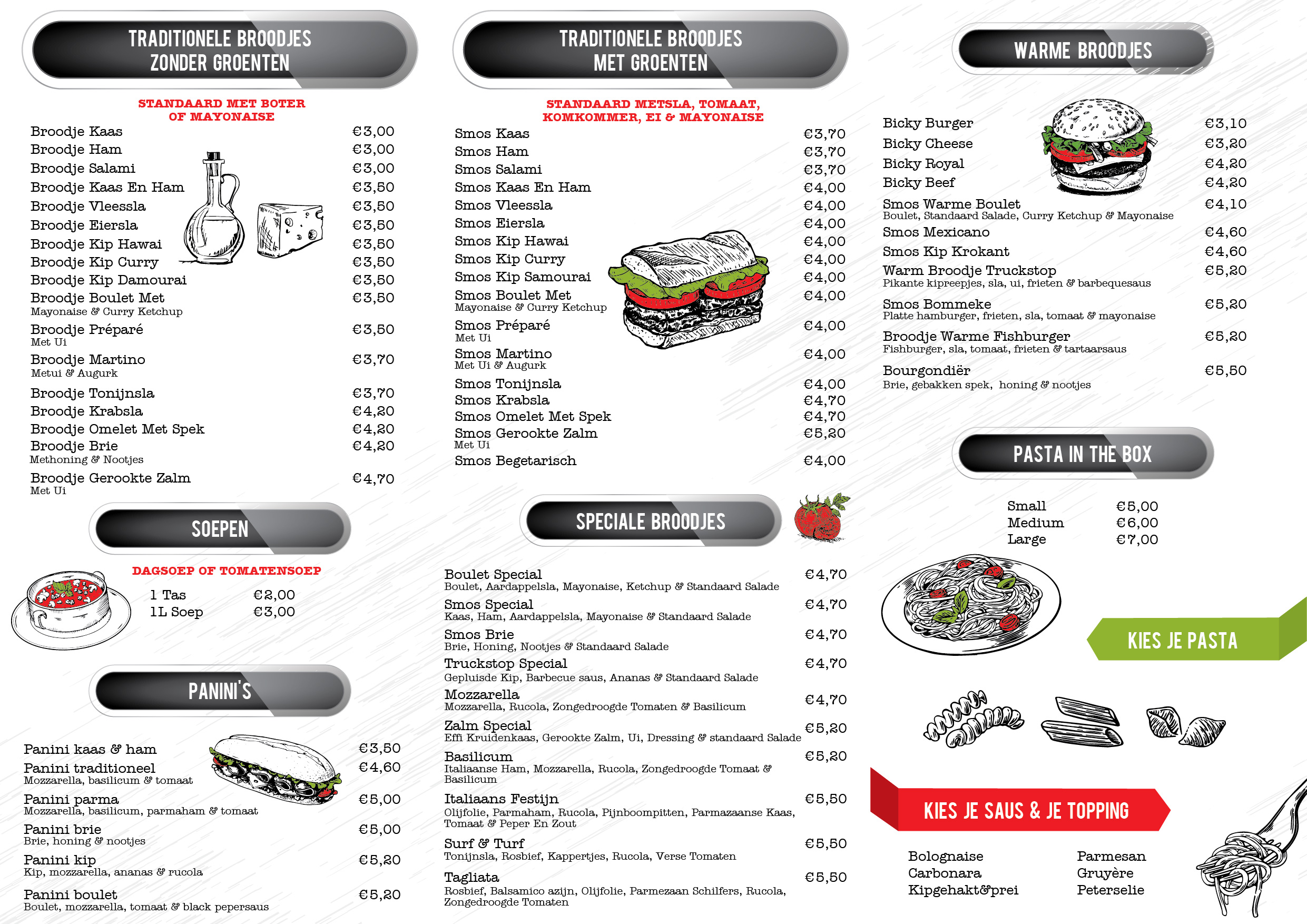 Flyer Design by MariaBayley for Truckstop 26Bis BV | Design #26075539