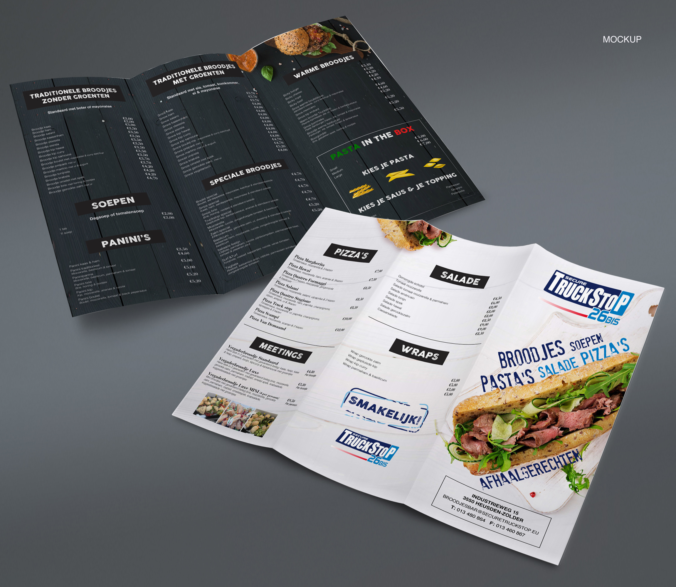 Flyer Design by SY for Truckstop 26Bis BV | Design #26080504