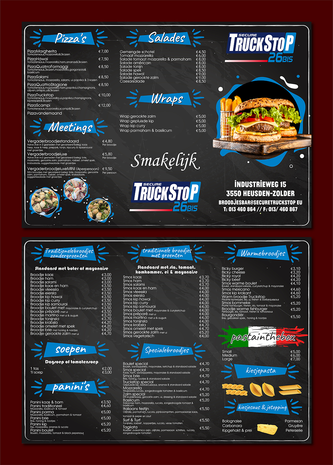 Flyer Design by Deziners Zone for Truckstop 26Bis BV | Design #26073847