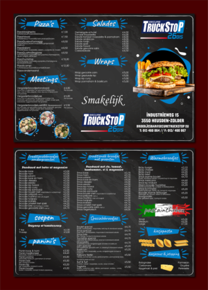 Flyer Design by Deziners Zone for Truckstop 26Bis BV | Design: #26073847