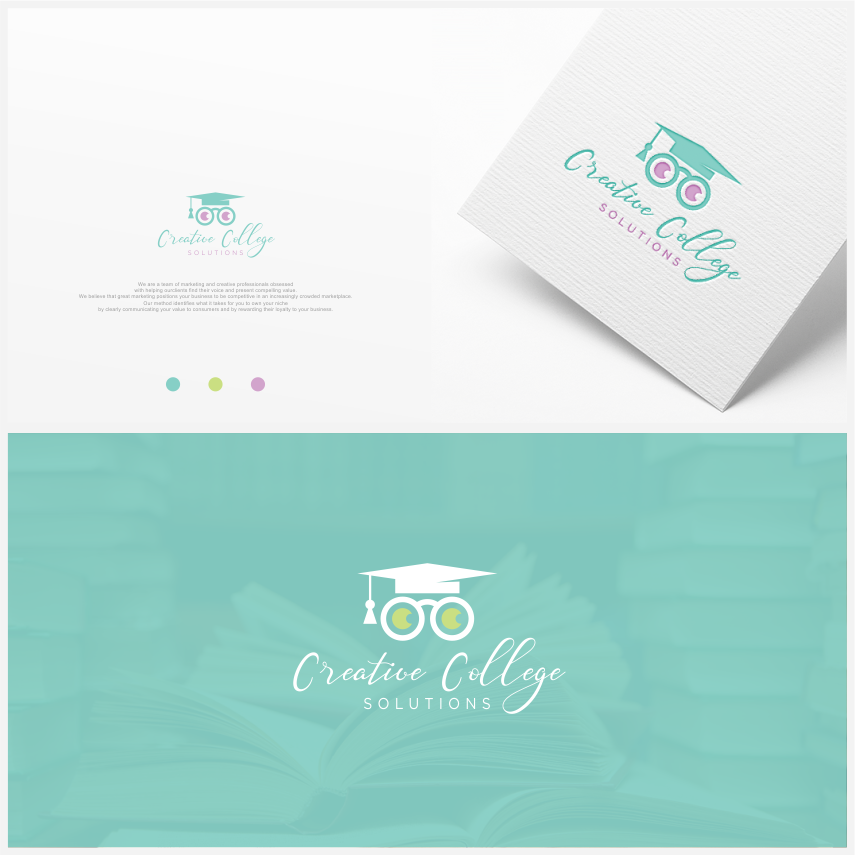 Logo Design by vintana for Creative College Solutions  | Design #26079568