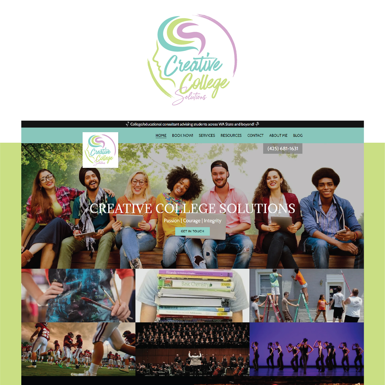 Design de Logo par Maxo-Biz pour Creative College Solutions  | Design #26072116