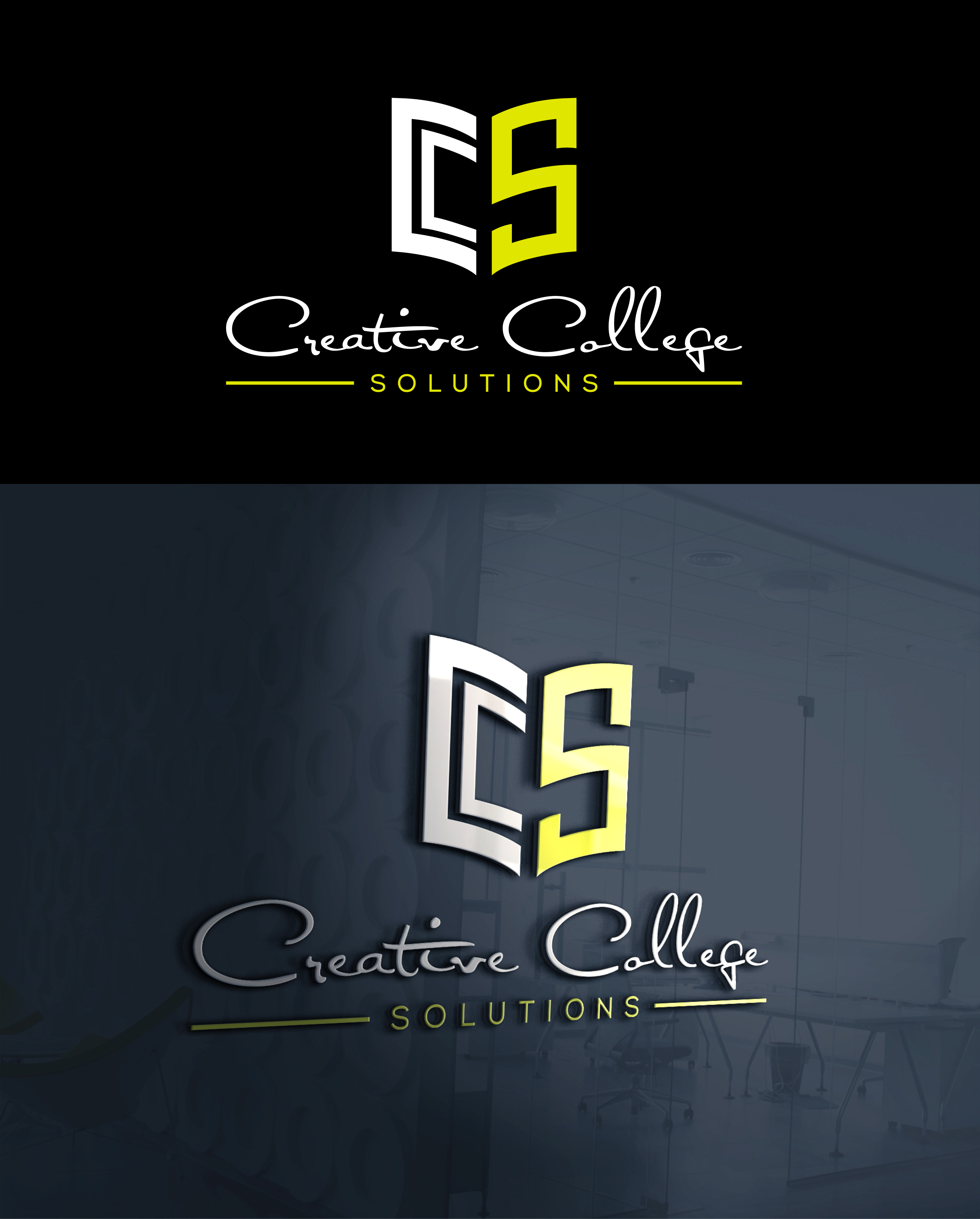 Logo Design by Mongsh for Creative College Solutions  | Design #26071915
