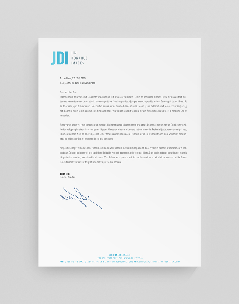 Design En-Tête par stoodio.id pour Jim Donahue Images | Design #3645016