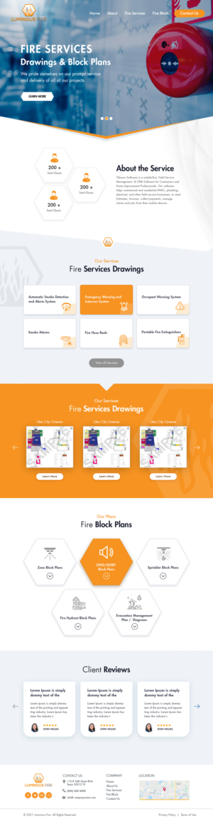 Redesign Website for Luminous Fire | Web Design by Shijo John