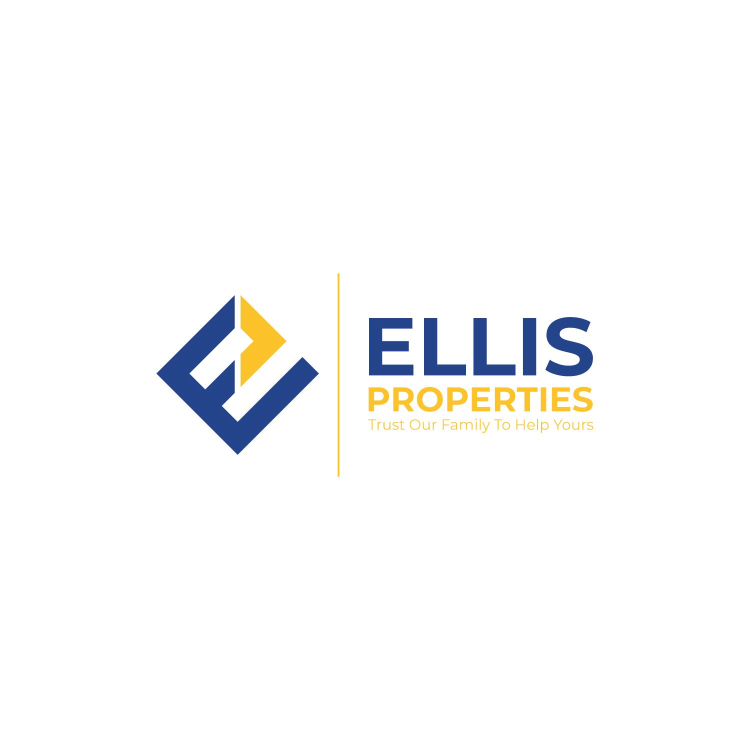 Elegant, Serious, Real Estate Logo Design for Ellis Properties "Trust