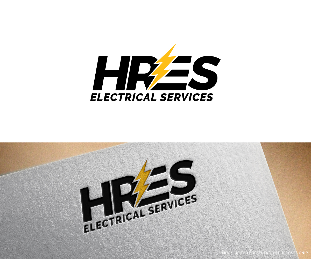 Logo Design by kimcam for HRES Electrical Services | Design #26136545