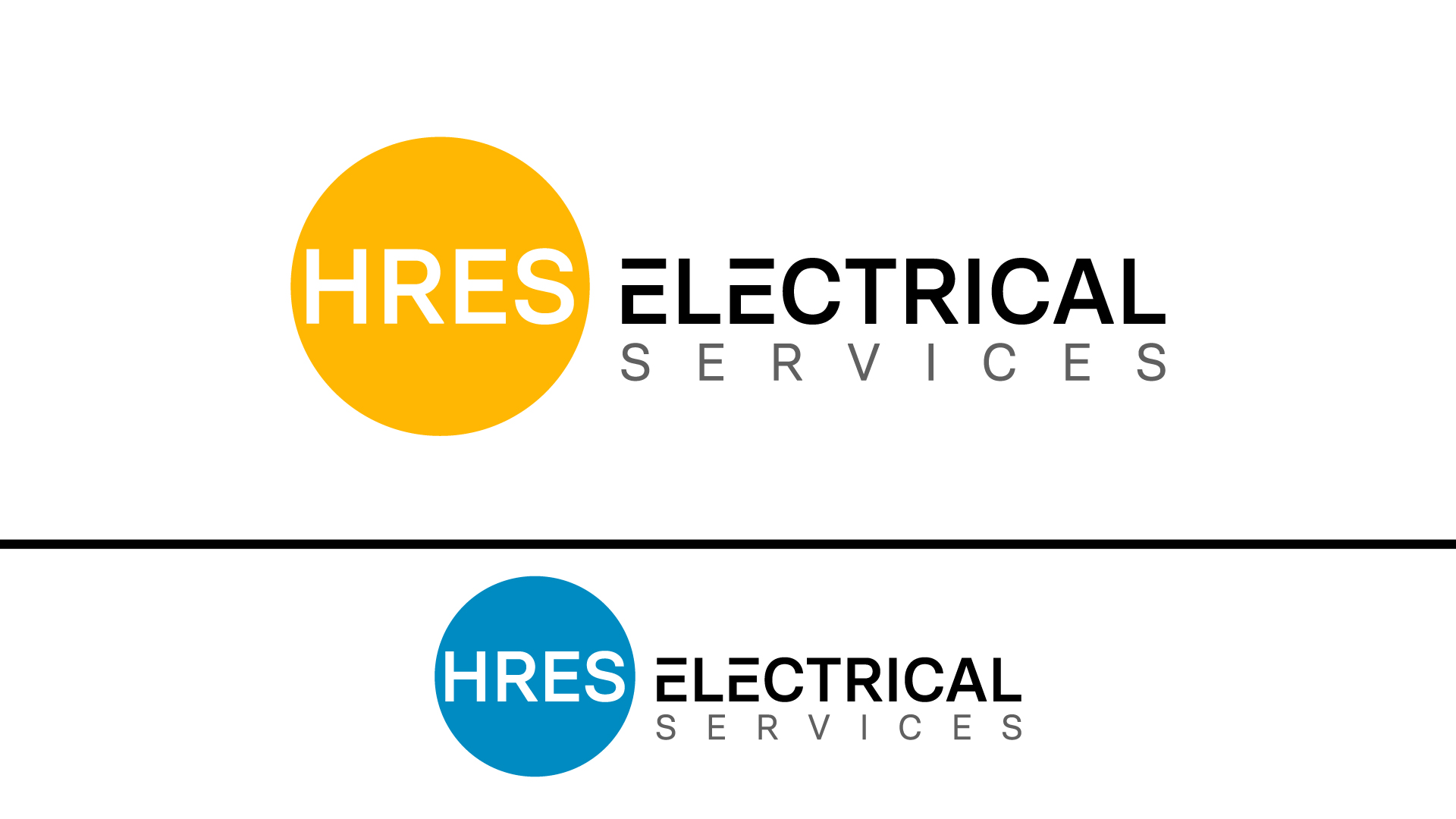 Logo Design by ompratapsinha 2 for HRES Electrical Services | Design #26079546