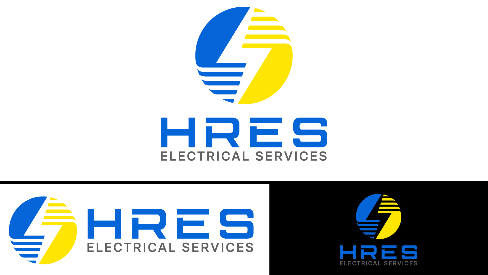 Logo Design by ompratapsinha 2 for HRES Electrical Services | Design #26079610