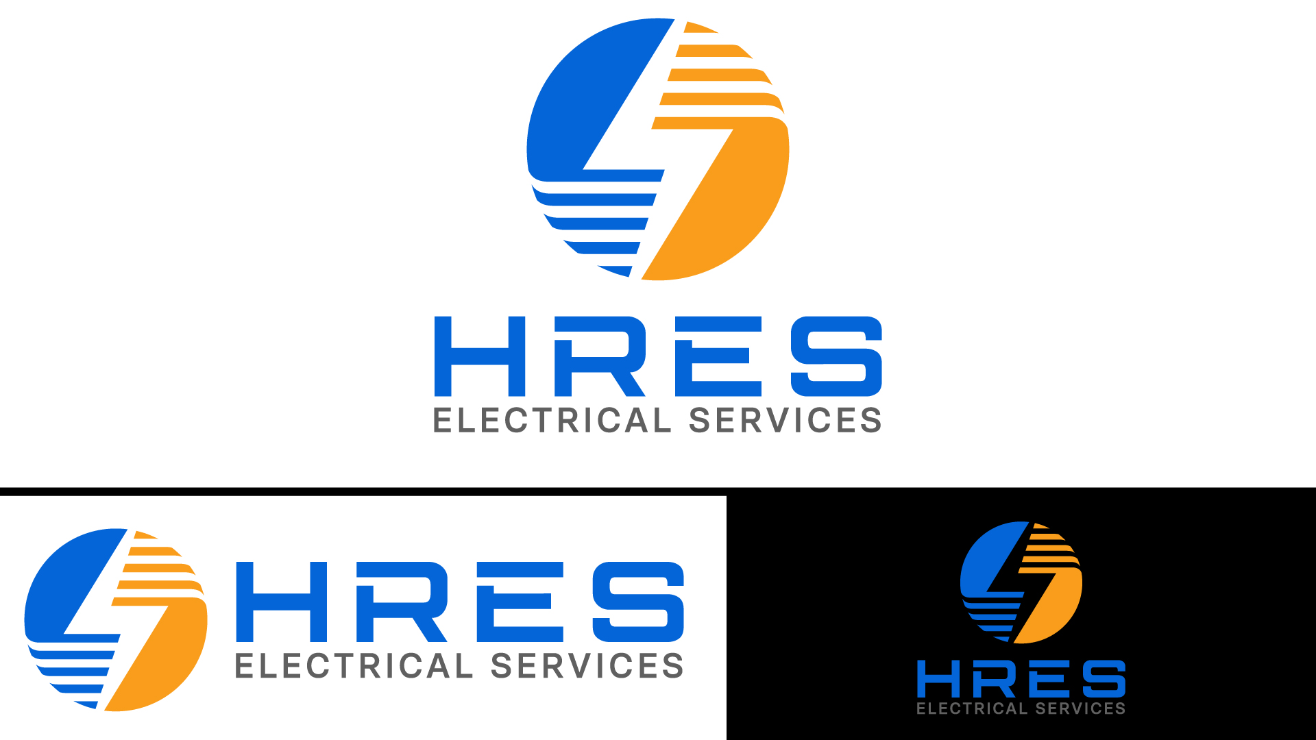 Logo Design by ompratapsinha 2 for HRES Electrical Services | Design #26079616