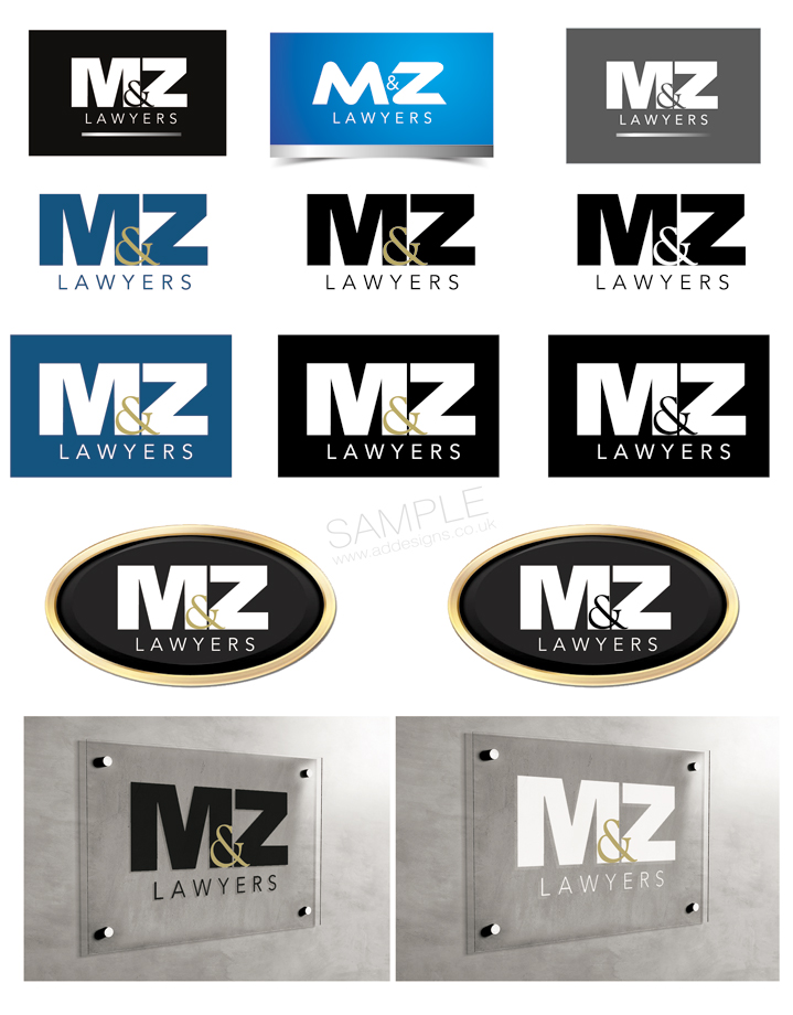 Logo Design by the artworks for M&Z Lawyers | Design #26079820