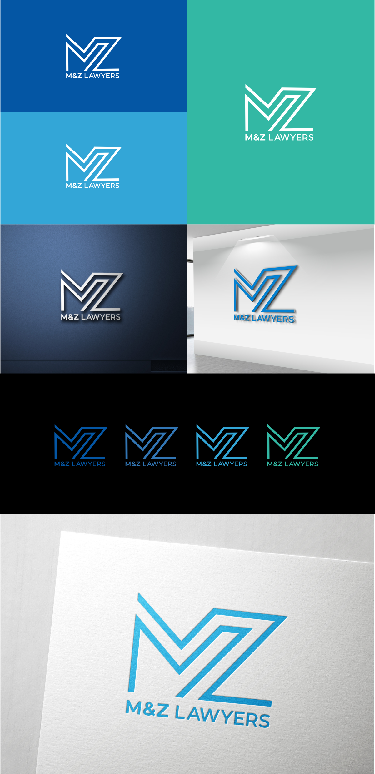 Logo Design by Evelinamarry for M&Z Lawyers | Design #26087646