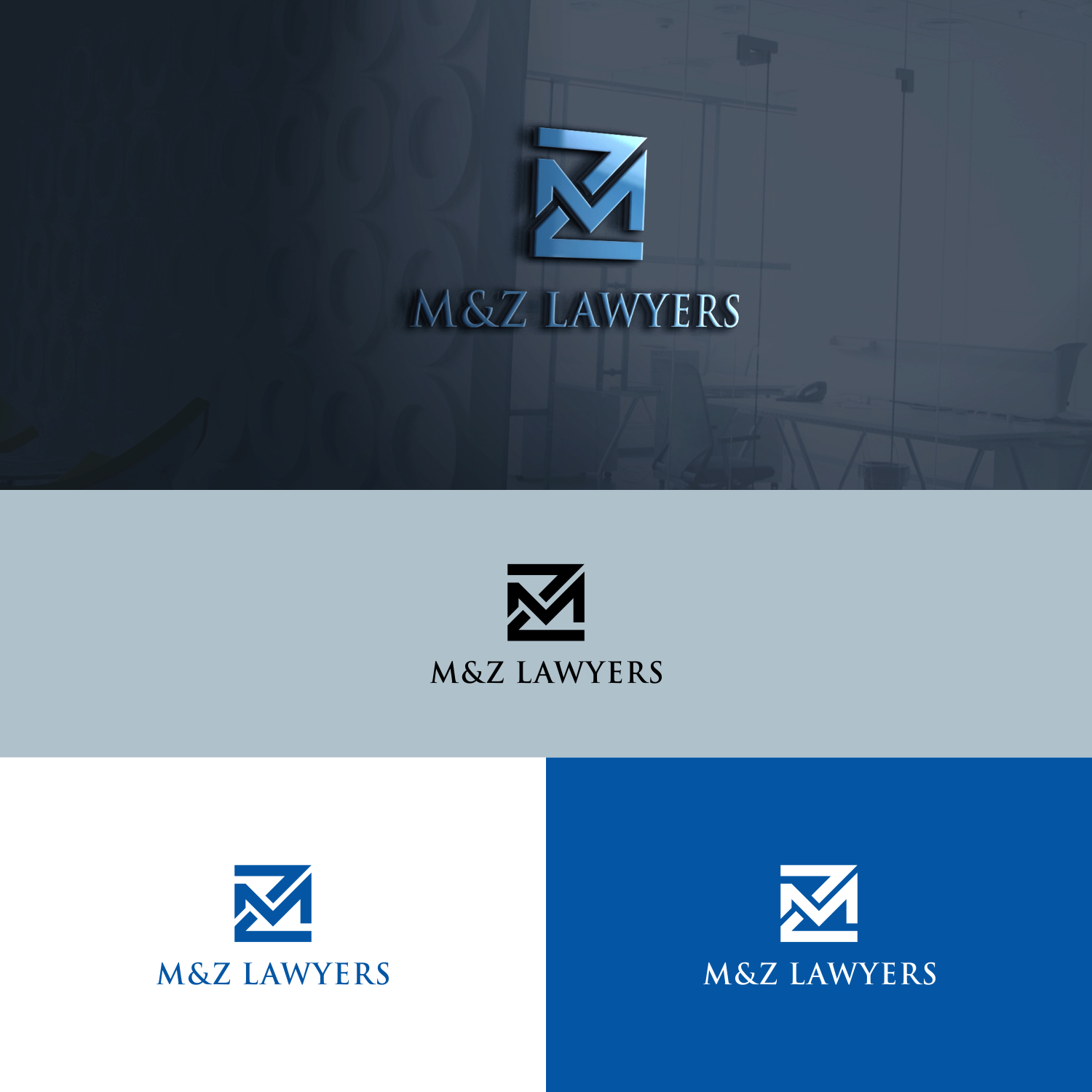 Logo Design by Eki 3 for M&Z Lawyers | Design #26075446