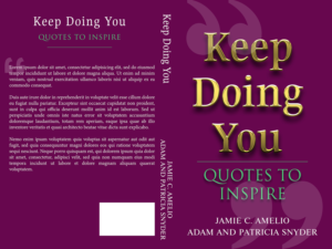 Keep Doing You bookcover  | Design de Couverture de Livre par CreaTVIT