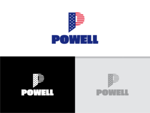 "P" or "POWELL" | Logo Design by Atvento Graphics