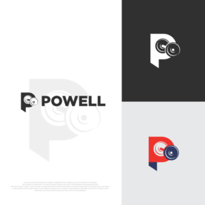 "P" or "POWELL" | Logo Design by ecorokerz