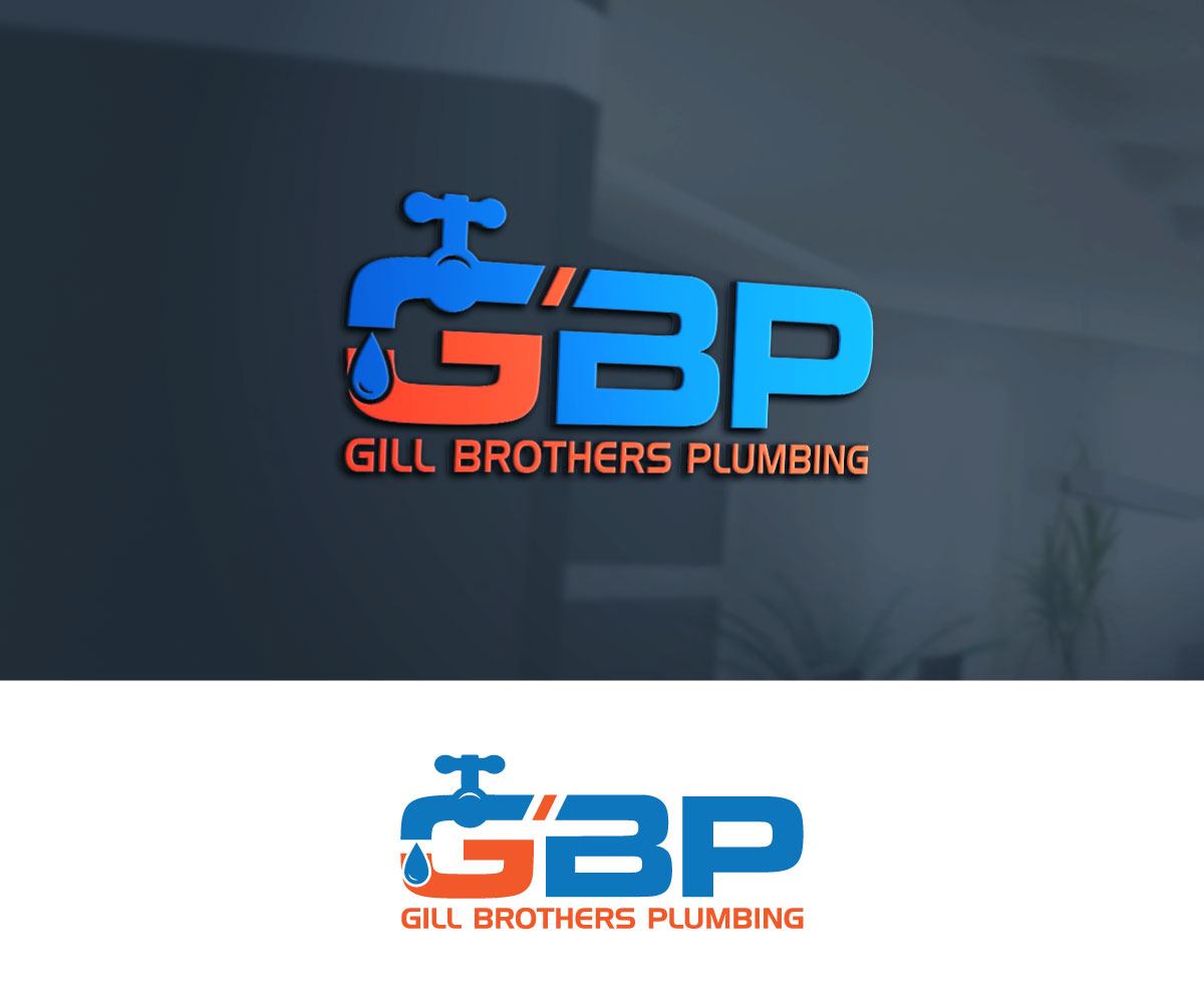 Diseño de Logo por MaToTiPiLa para Gill Brothers Plumbing  | Diseño #26076329