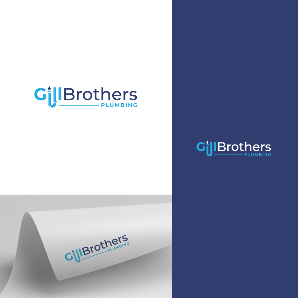 Diseño de Logo por ecorokerz para Gill Brothers Plumbing  | Diseño #26077005