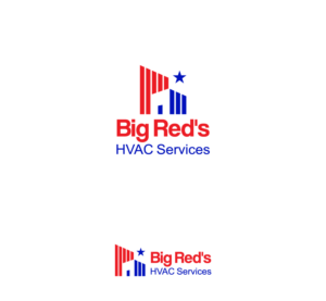 Logo Design by arcoalex for Big Red's HVAC Services | Design: #26076736