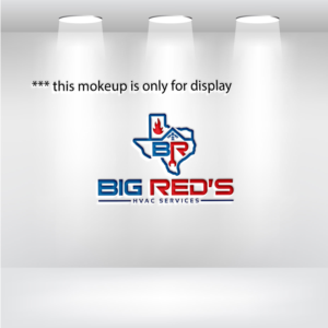 Big Red's HVAC Services | Logo Design by Ochieng