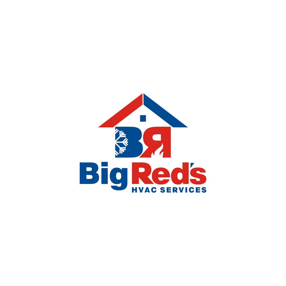 Logo Design by Ashani Bhattacharya for Big Red's HVAC Services | Design #26083950