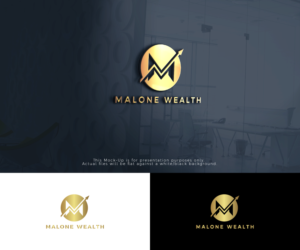 MW Malone Wealth | Logo Design by Vetroff