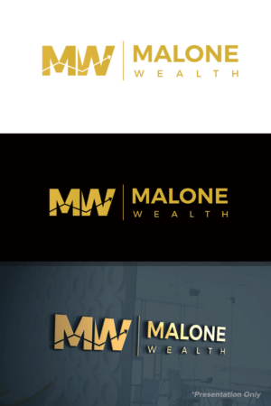 Logo Design by H4R5Z for Malone Wealth | Design: #26087704