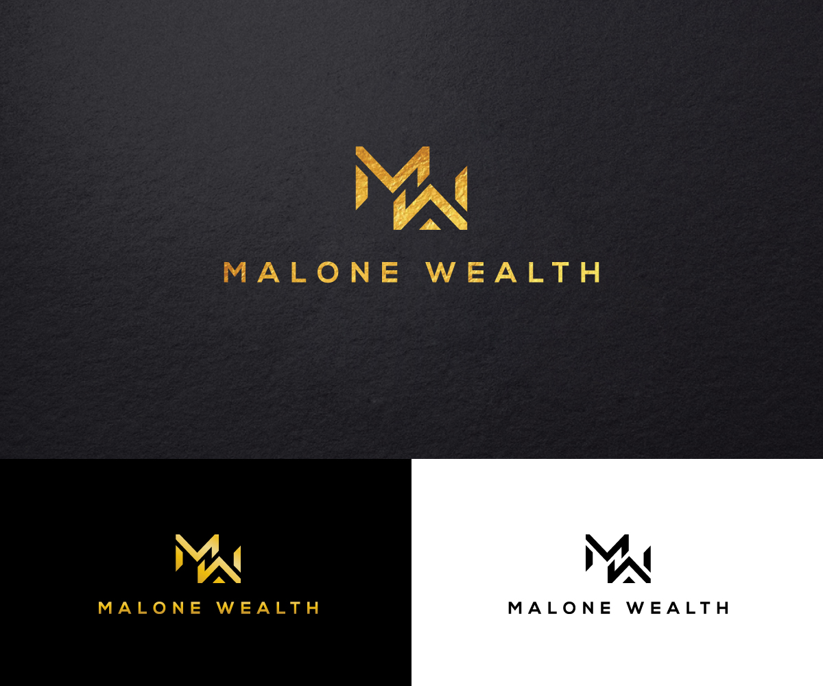 Logo Design by step forward 2 for Malone Wealth | Design: #26076933