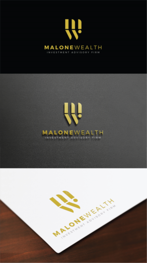 MW Malone Wealth | Logo Design by IMilenovic