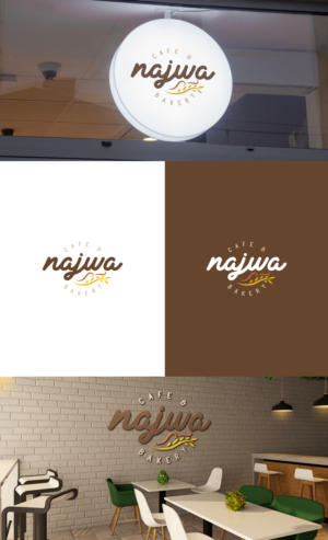 Najwa ( cafe & bakery ) | Logo Design by GLDesigns
