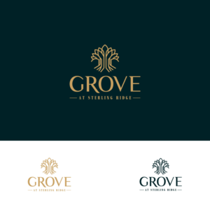 Grove at Sterling Ridge | Design de Logo par Minimal Studio