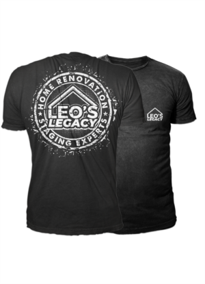 Leo's Legacy,  home renovation and staging experts.    | T-Shirt-Design von badpixelarts