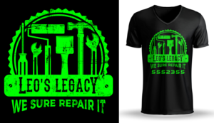 Leo's Legacy,  home renovation and staging experts.    | T-Shirt-Design von Al Pech