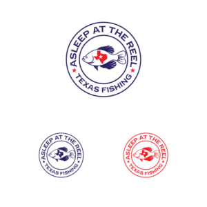 Asleep At The Reel, Texas Fishing | Logo Design by Graphic Bricks