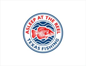 Asleep At The Reel, Texas Fishing | Logo Design by BNdesigner