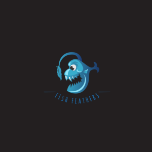 Fish Feathers | Logo Design by bright design