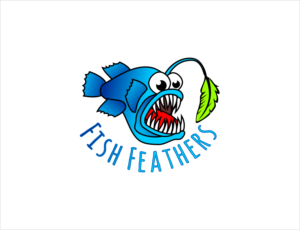 Fish Feathers | Logo Design by BNdesigner