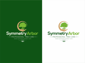 Symmetry Arbor (with and without subtext- Professional Tree Care) | Logo-Design von nikkiblue