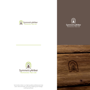 Symmetry Arbor (with and without subtext- Professional Tree Care) | Logo-Design von JohnM.