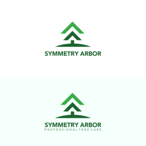 Symmetry Arbor (with and without subtext- Professional Tree Care) | Logo-Design von veronnie