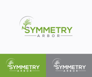 Symmetry Arbor (with and without subtext- Professional Tree Care) | Logo-Design von step forward 2
