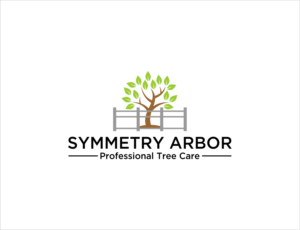 Symmetry Arbor (with and without subtext- Professional Tree Care) | Logo-Design von BNdesigner