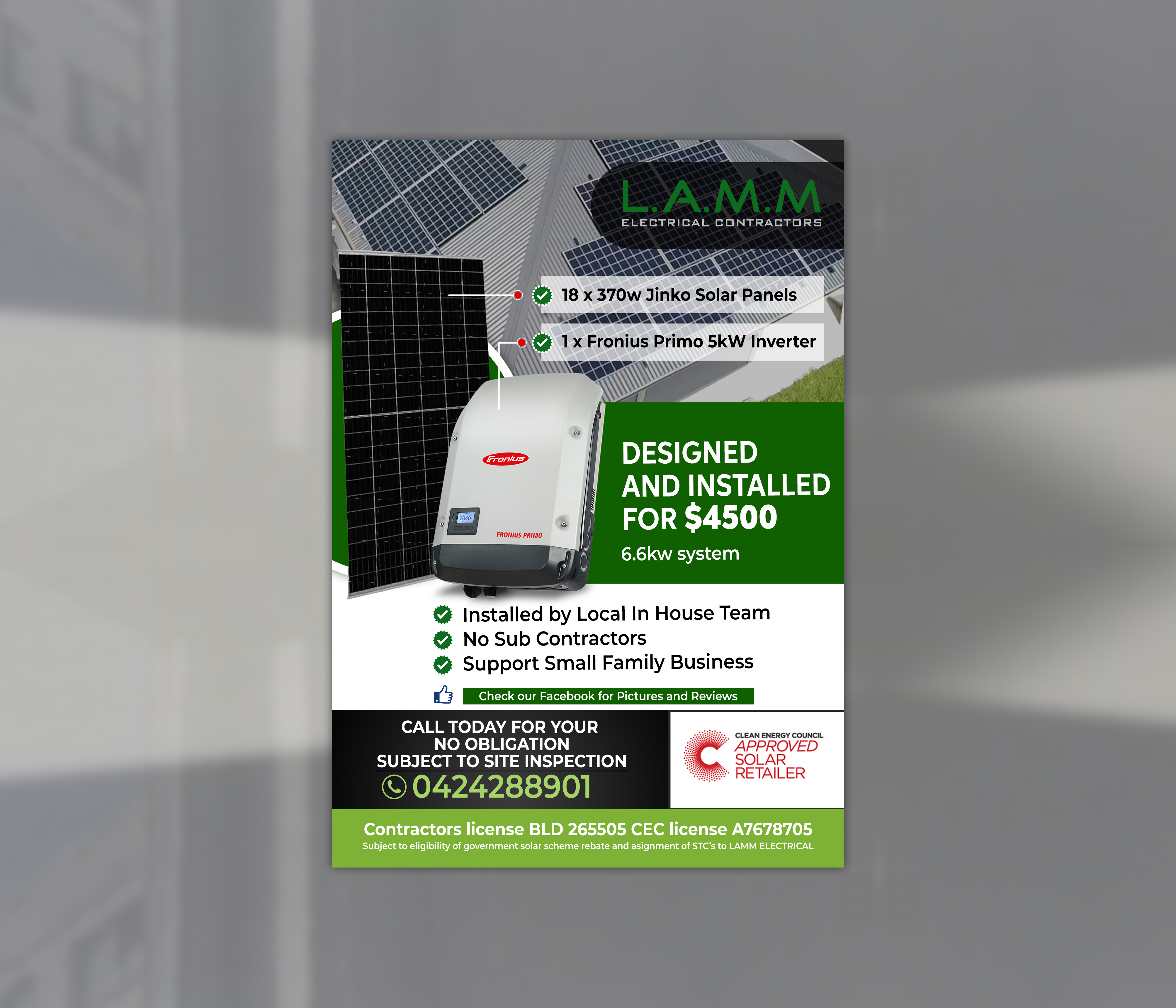 Flyer Design by Black Machine Grafx for this project | Design #26080713