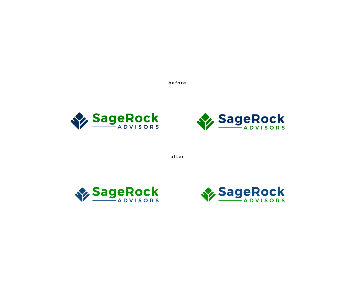Logo Design by Vetroff for Sagerock Advisors | Design #26144521