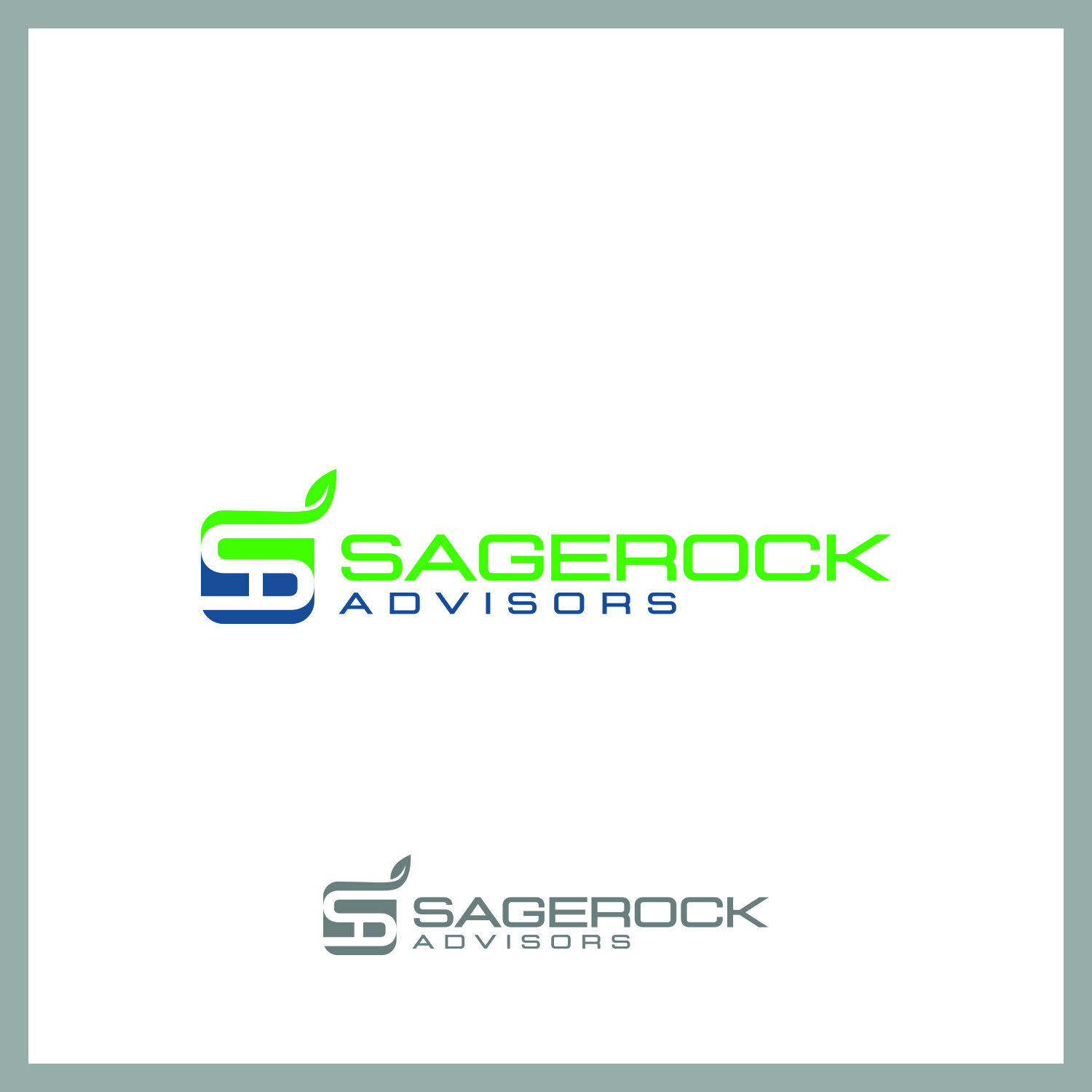 Logo Design by MG.graphics for Sagerock Advisors | Design #26080681